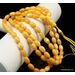 Islamic 99 Prayer Egg Yolk OLIVE Baltic amber beads rosary