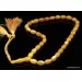 Islamic 33 Prayer Egg Yolk OLIVE Baltic amber beads rosary
