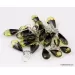 10 Faceted drops Baltic amber earrings