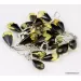 10 Faceted drops Baltic amber earrings