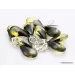 5 Faceted drops Baltic amber earrings