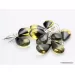 5 Faceted drops Baltic amber earrings