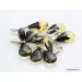 5 Faceted drops Baltic amber earrings