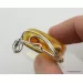 Large amulet Baltic amber silver pendant w insect inclusion 15g