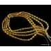 Lot of 4 Islamic 33 Baltic amber Prayer OLIVE beads