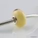 Butter Baltic amber PANDORA style bead