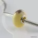Butter Baltic amber PANDORA style bead