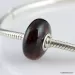 Cherry Baltic amber PANDORA style bead