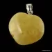 Butter HEART Baltic amber pendants