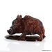 Carved Genuine BALTIC AMBER - Hog