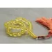Islamic Honey 33 Baltic amber Prayer ROUND beads