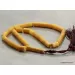 Islamic 33 CYLINDER Baltic amber prayer ANTIQUE beads