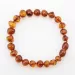 BAROQUE beads Baltic amber bracelet 18cm