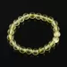 Lemon ROUND beads Baltic amber stretchy teething bracelet