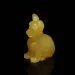 Carved Genuine BALTIC AMBER - Dog