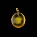 Drop Baltic amber pendant w insect inclusion