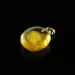 Drop Baltic amber pendant w insect inclusion