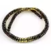 Faceted BUTTONS Baltic amber necklace 19in