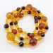 Faceted Composition Baltic amber necklace