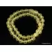 ROUND Baby teething Baltic amber necklace