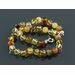 Adjustable Size Baltic amber Bracelet Anklet 30cm