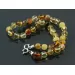 Adjustable Size Baltic amber Bracelet Anklet 30cm