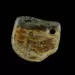 Baltic Amber Medallion pendant with hole