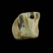 Baltic Amber Medallion pendant with hole