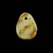 Baltic Amber Medallion pendant with hole