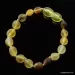 Mix Raw BEANS Baby teething Baltic amber bracelet