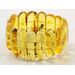 Baltic amber stretch bracelet with insect inclusions 19cm