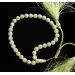 Islamic 33 Prayer White ROUND Baltic amber 7MM beads