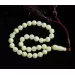 Islamic 33 Prayer White ROUND Baltic amber 7MM beads