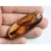 Crane Fly Insect inclusions in Baltic amber fossil amulet stone