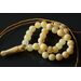 Islamic 33 Prayer White ROUND Baltic amber 7MM beads