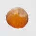 Natural rare Baltic amber resin drop with cracks