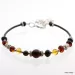 Baltic Amber Bangle Bracelet for Adults