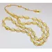 Islamic 33 Baltic amber Prayer OLIVE 9MM beads