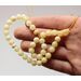 Islamic 33 Prayer Milk ROUND Baltic amber 8MM beads