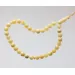 Islamic 33 Prayer Milk ROUND Baltic amber 7MM beads