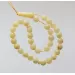 Islamic 33 Prayer Milk ROUND Baltic amber 7MM beads