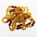10 Raw Mix CHIPS Baltic amber teething bracelets 14cm