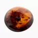 Large Donut shape Baltic amber pendant medallion
