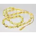 Islamic 33 Prayer OLIVE Baltic amber beads