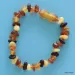 Raw Baltic Amber Teething Bracelet for Babies