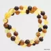 Raw Baltic Amber Teething Necklace for Baby