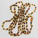 Multi-Strand Baltic Amber Bead Necklace 120cm