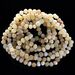 Raw Milk BAROQUE beads Baltic amber necklace 46cm