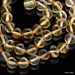 Lemon BAROQUE beads Baltic amber necklace 45cm