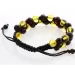 Shamballa Baltic Amber Bracelet for Adults